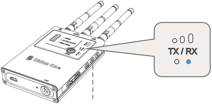 Sidus One] Wired DMX IN to CRMX Transmitter OUT